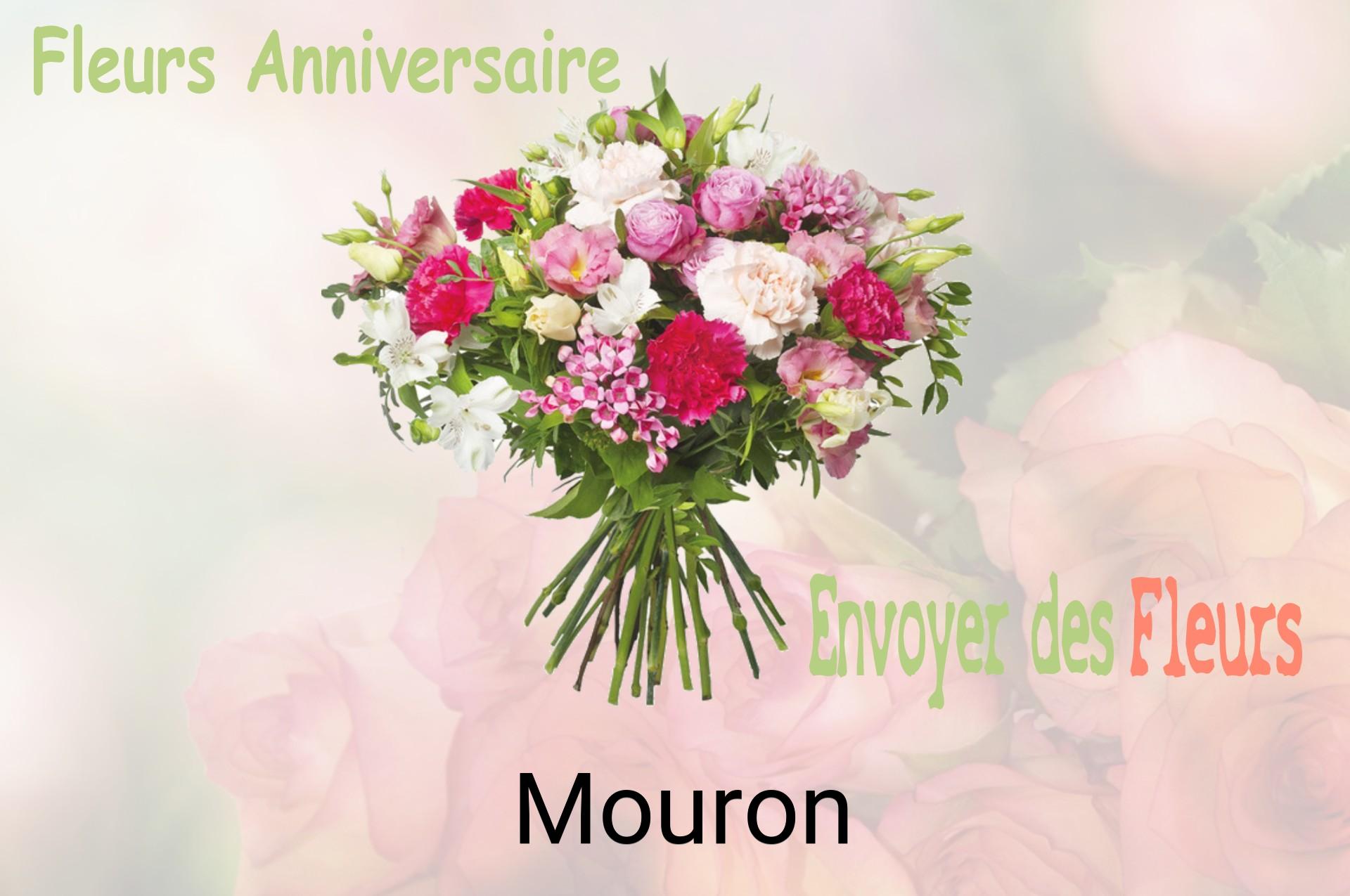 Bouquet de fleurs d’anniversaire livré à Mouron